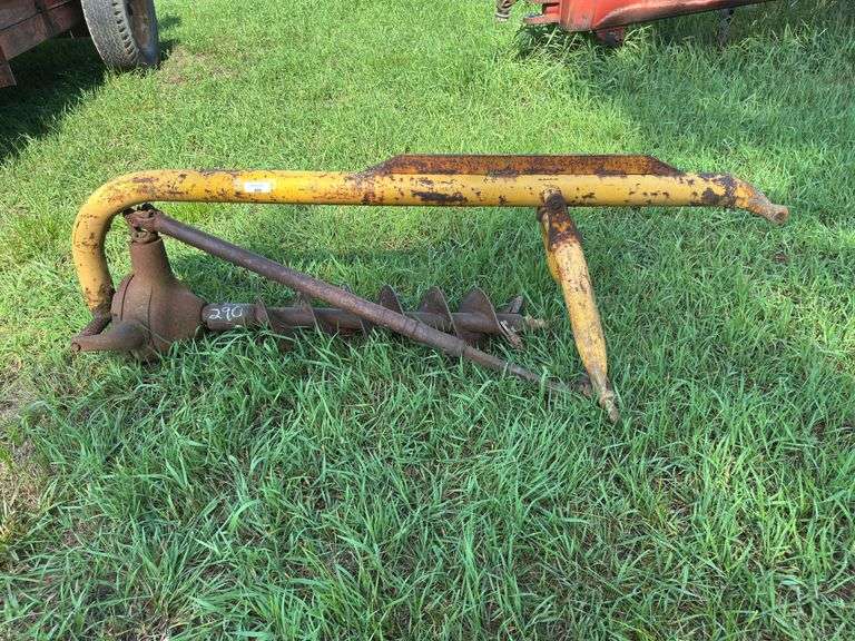 Tractor Post Hole Digger Attachment, 3pt image