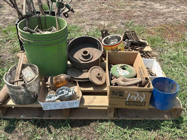 Pallet of Mixed Farm & Industrial Parts