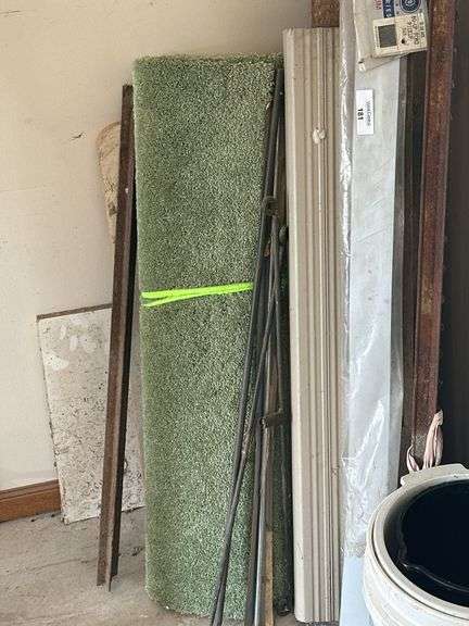 Variety Lot: Flooring, Trim, and Bucket