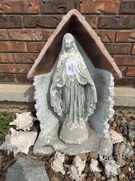 Religious Statue with Grotto