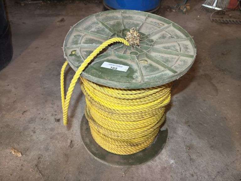 Large Spool of Yellow Rope