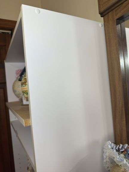 White Shelf-NO CONTENTS