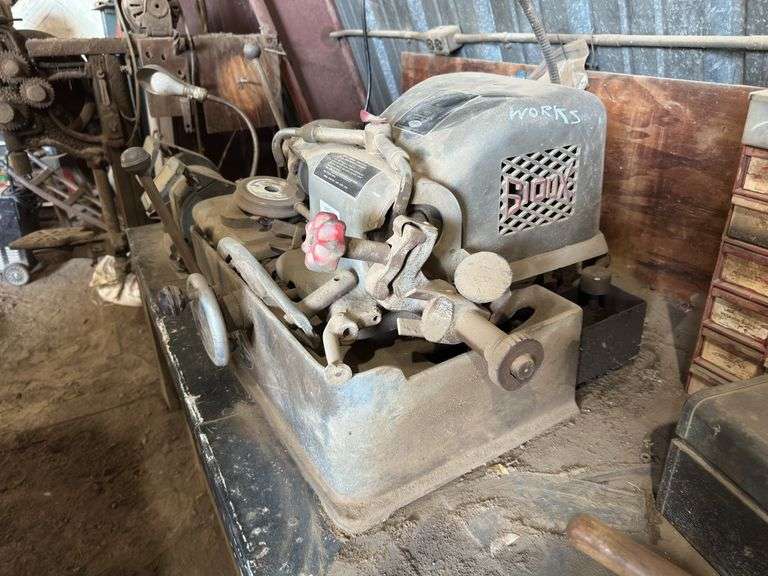 Sioux Valve Face Grinding Machine by Albertson & Co.