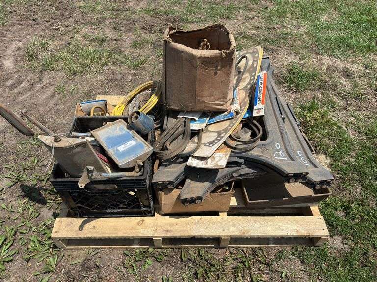 Pallet of Assorted Equipment Parts image