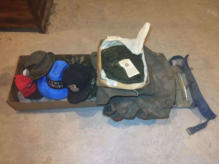 Trail King Backpack, Headnet, and Assorted Hats image