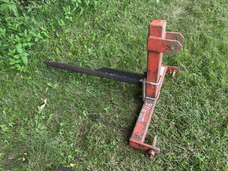 Worksaver Hay Bale Spear Attachment, 3pt image