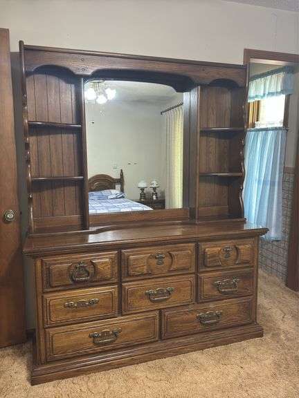 Dresser with Mirror image