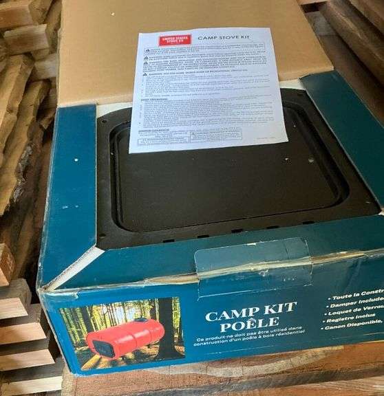 Cast Iron Grate and Camp Stove Kit