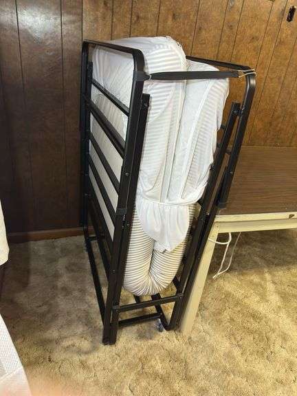 Folding Rollaway Twin Bed with Mattress image