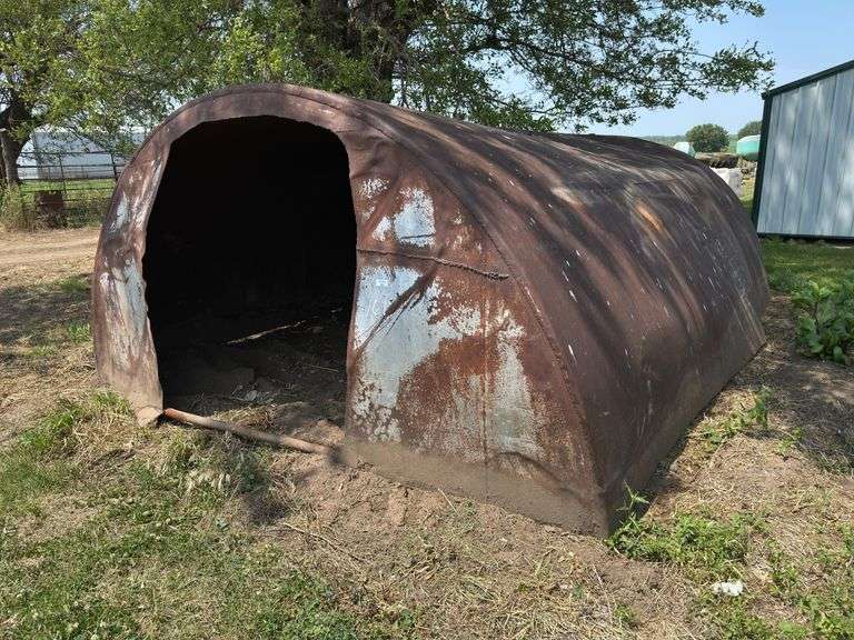 Metal Tank Livestock Shelter image