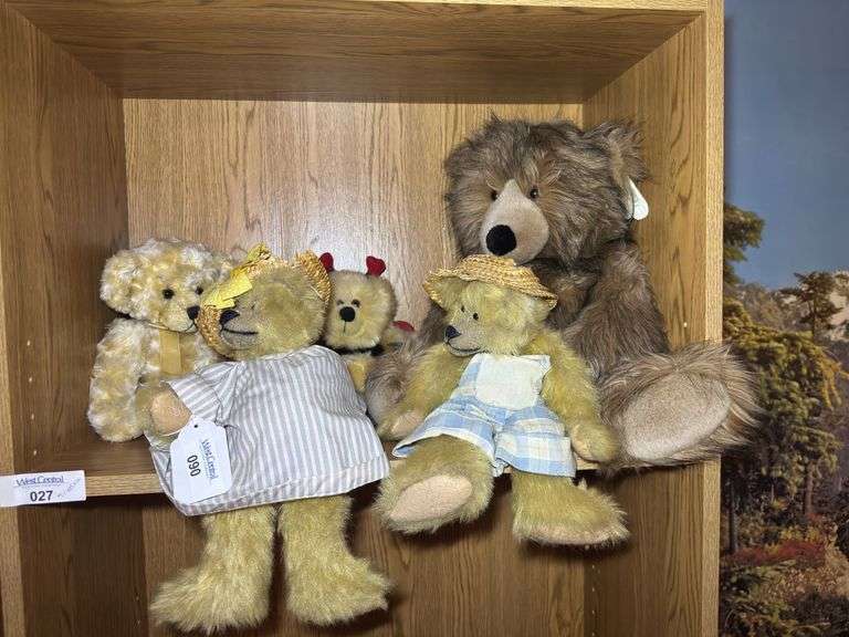 Collection of Plush Teddy Bears image