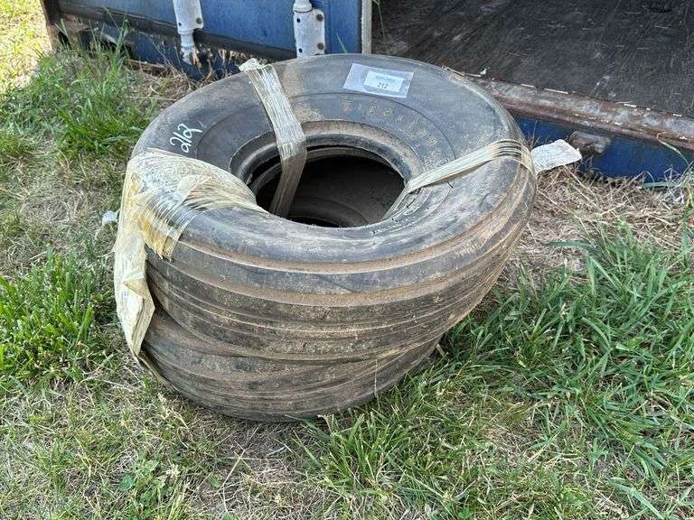 Pair of Firestone 9.5L-10 Rib Implement Tires image