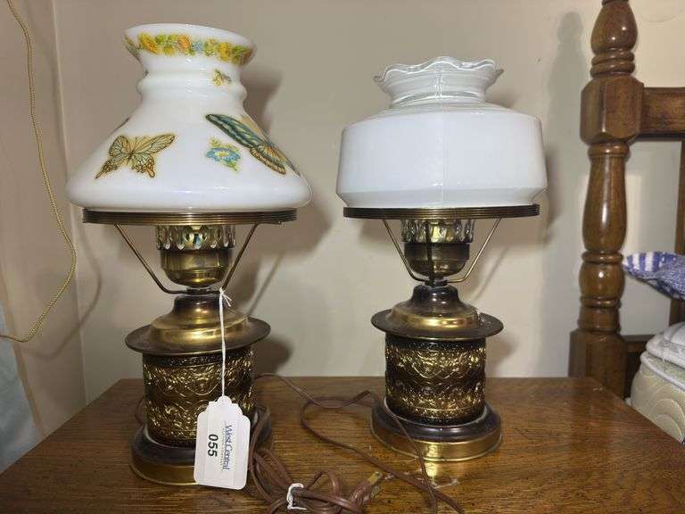 Pair of Parlor Lamps image