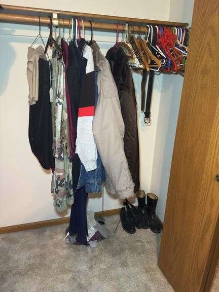 Assorted Men's Clothing, Jackets, Shoes, Socks and More image