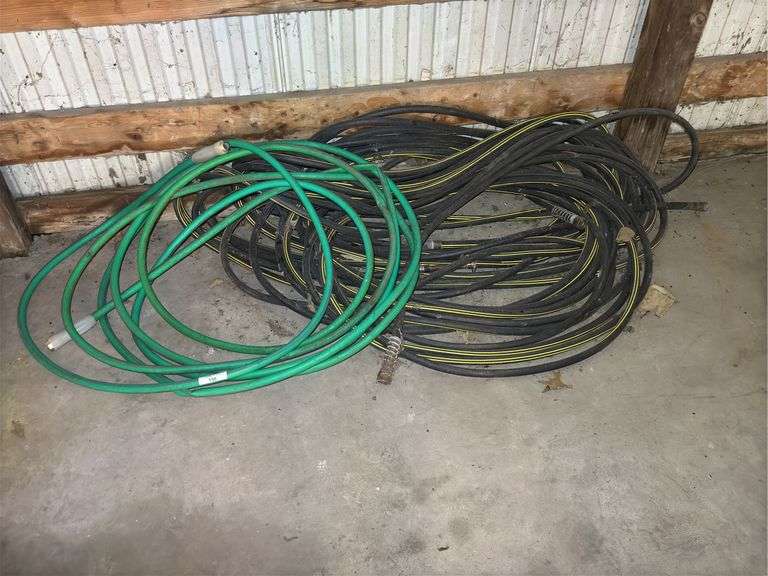 Lot of Garden and Water Hoses image
