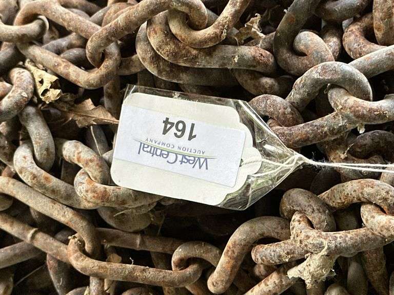 Rear tractor chains-2, believed to fit 30" rear tires.