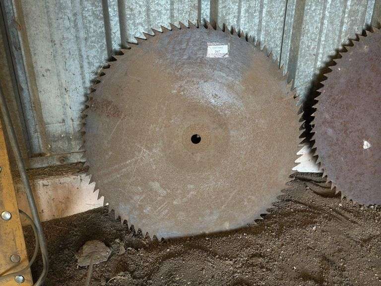 Large Industrial Saw Blade image
