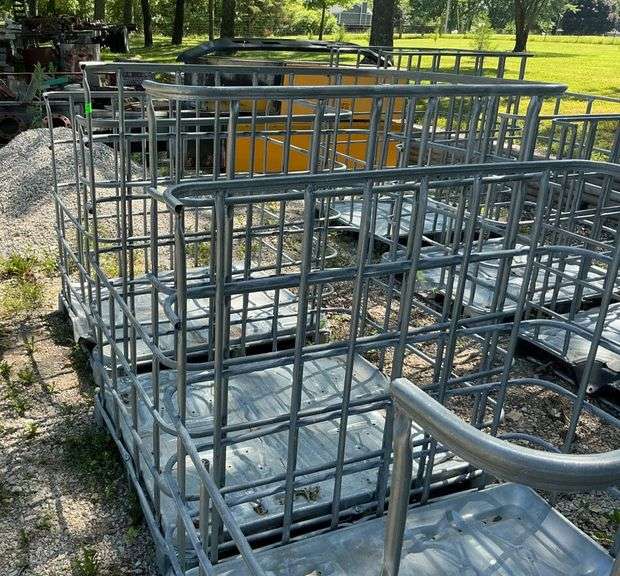 Metal Storage Bins Group of 3 image