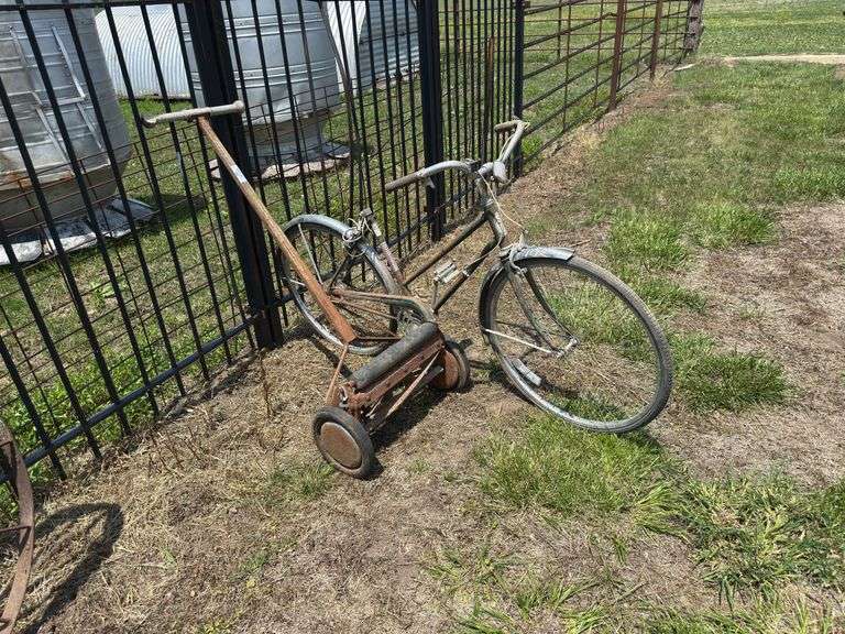 Hiawatha Gambles Bike and Lawn Mower image