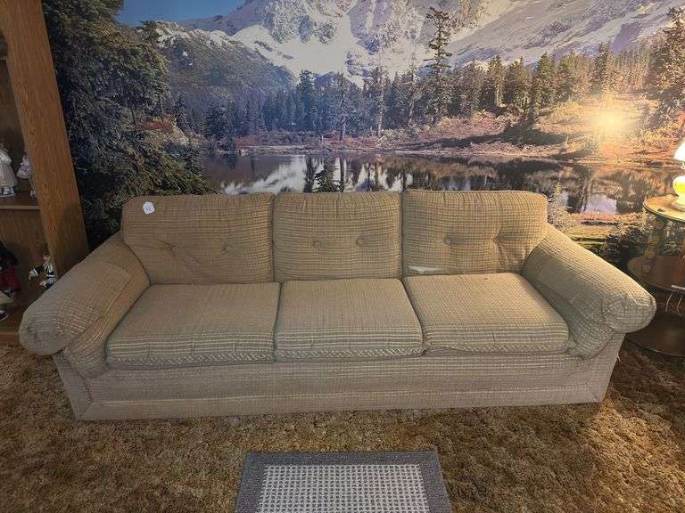 Flexsteel Tan Sofa image
