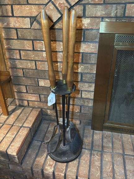 Fireplace Tool Set with Stand image