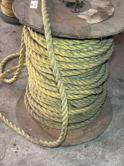 Large Spool of Yellow Film Rope