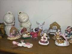 Collection of Figurines and Decorative Items