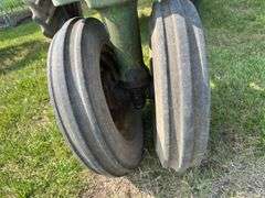 John Deere A with Power steering. 1951