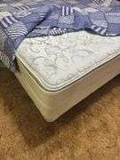 Queen Bed includes Mattress, and quilt