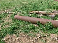 Assorted Wood and Metal Pipe