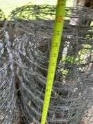 Lot of Rolled Fencing Wire, Partial rolls