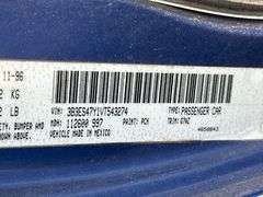 Dodge Neon Sport - Parts Car or Repair Project