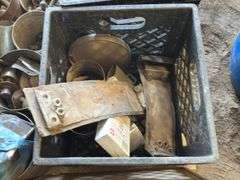 Assorted Metal Parts, Hardware, and Components