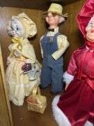 Collectible Holiday & Country Character Dolls and Miniature Christmas Display