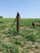 Vintage Livestock Oiler Station
