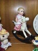 Selection of Glassware, Figurines, Dolls, and Ornaments