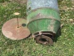 John Deere Galvanized Seed Planter Box