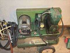 Sears 1 HP 12-Gallon Portable Air Compressor with Hose
