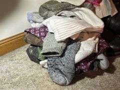 Assorted Men's Clothing, Jackets, Shoes, Socks and More