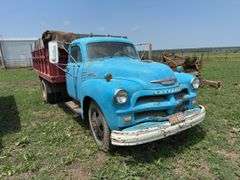54-55 Chevrolet 6400 Series Truck with Red Bed, NO TITLE