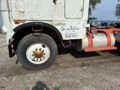 White Freightliner Cabover Tractor Truck