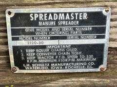 Schulz Spreadmaster Manure Spreader