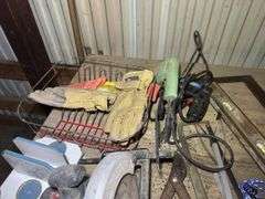 Assorted Tools - Circular Saw, Leaf Collector, Hand Tools