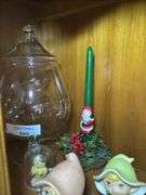 Selection of Glassware, Figurines, Dolls, and Ornaments
