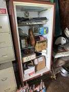CONTENTS ONLY OF TRAILER-Assorted Household Items, Refrigerator, File Cabinets, and More