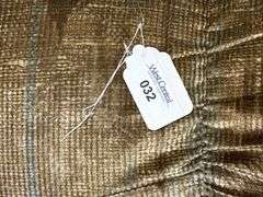 Upholstered Sofa with Wooden Accents