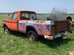 Ford F-250 Custom Cab Pickup Truck, 1963
