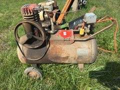 Towne & Country Tiller and Portable Air Compressor