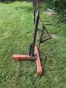 Worksaver Hay Bale Spear Attachment, 3pt