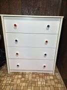 White Four-Drawer Dresser